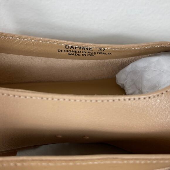 New Senso Daphne Ballet Flats in Butterscotch Leather Women's Size EU 37 - Picture 7 of 8